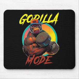 Tapis De Souris Entraînement Bodybuilding Gorilla Mode
