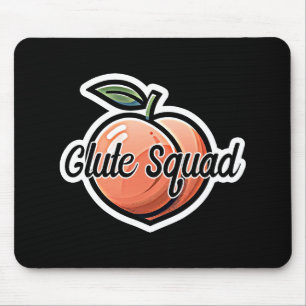 Tapis De Souris Entraînement Fitness Glute Squad Peach