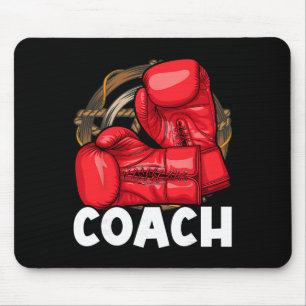 Tapis De Souris Entraîneur de boxe - Kickboxing Kickboxer Gymnase
