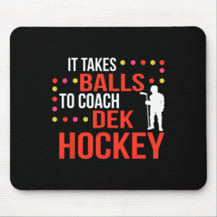 Tapis De Souris Entraîneur de hockey Dek Fun Entraîneur de hockey