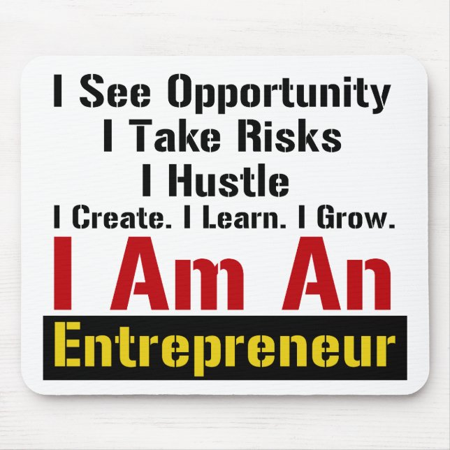 Tapis De Souris entrepreneur (Devant)
