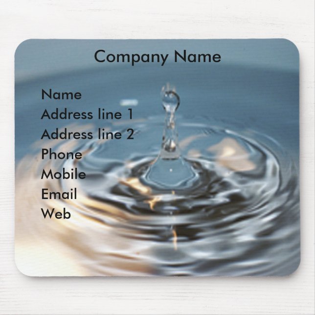 Tapis De Souris Entreprise1 (Devant)