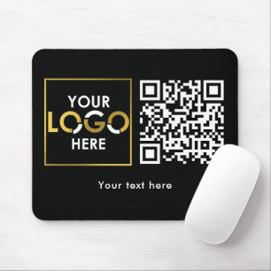 Tapis De Souris Entreprise commerciale Votre logo ici QR Code Mode