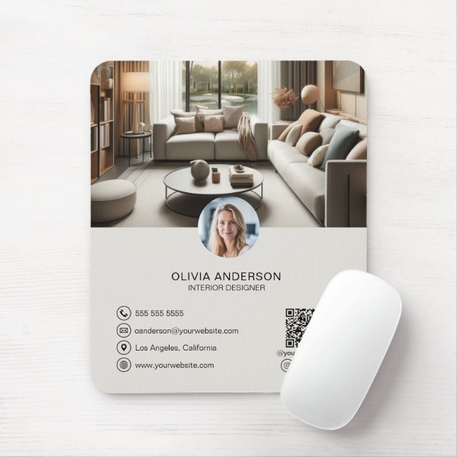 Tapis De Souris Entreprise professionnelle personnalisée (Avec souris)