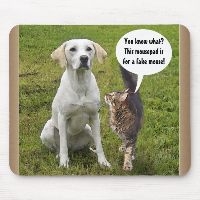 Tapis De Souris Entretien de chat et de chien (Devant)