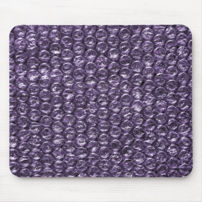 Tapis De Souris enveloppement de bulle violette (Devant)