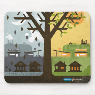 Tapis De Souris EnviroForensics Donnant Arbre Souris Pad