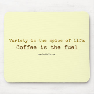 Tapis De Souris Envoyer le slogan Café - mousepad