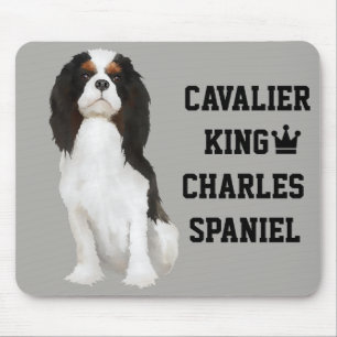 Tapis De Souris Épagneul cavalier Mousepad du Roi Charles