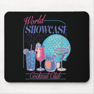 Tapis De Souris Epcot Drinking World Showcase Tail Club Boire T
