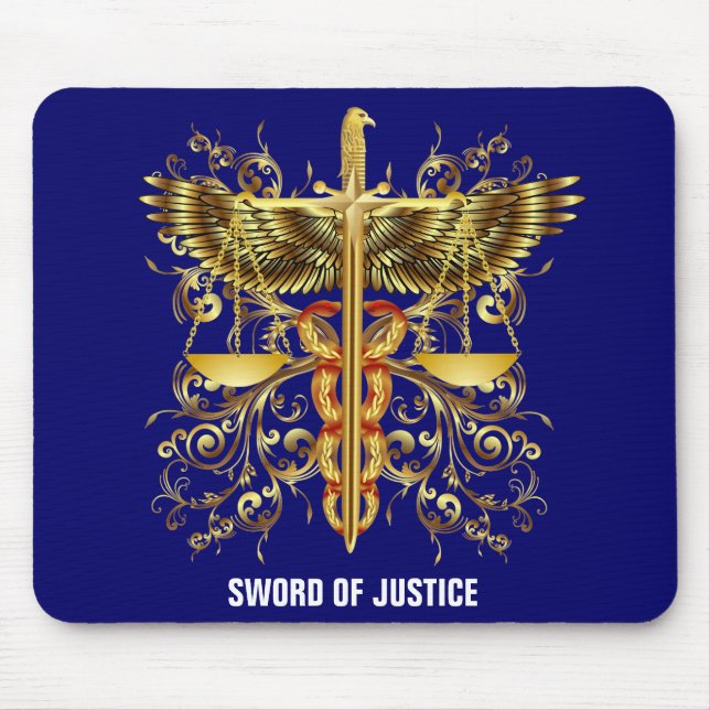 Tapis De Souris Épée de justice (Devant)