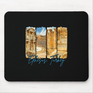 Tapis De Souris Ephèse Turquie Voyage Séjour Coup de Pinceau Souve