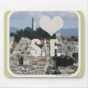 Tapis De Souris Epic I Love San Francisco