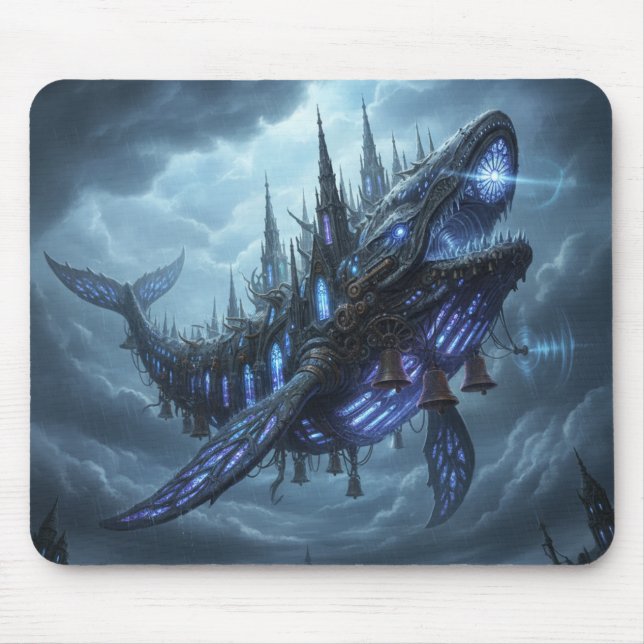 Tapis De Souris Epic Sky Leviathan Mousepad Un article d'art Steam (Devant)