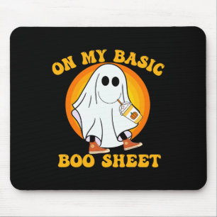 Tapis De Souris Épice citrouille Latte Automne Vibe Halloween amus