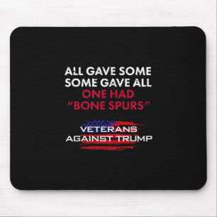 Tapis De Souris Épines osseuses évitant le brouillon anti-Trump de