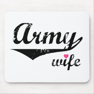 Tapis De Souris Épouse de l'armée