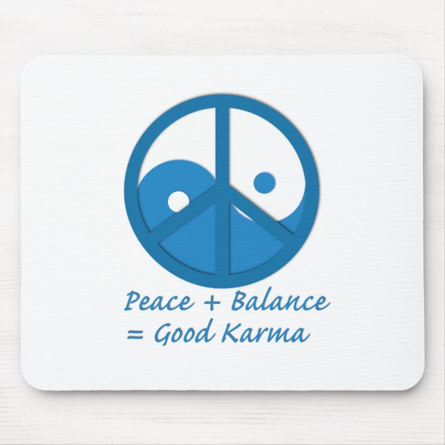 Tapis De Souris Équation pour bon Karma (Devant)