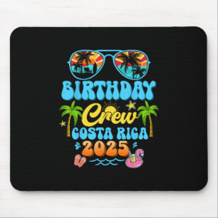 Tapis De Souris Équipage d'anniversaire Costa Rica Croisière de va