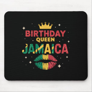 Tapis De Souris Équipage d'anniversaire Jamaïque 2025 Fille de fêt