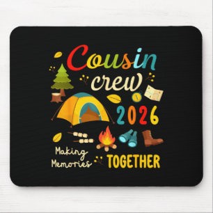 Tapis De Souris Équipage de cousins 2026 créant des souvenirs voya
