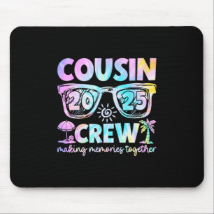 Tapis De Souris Équipage de cousins voyage de famille à la plage v