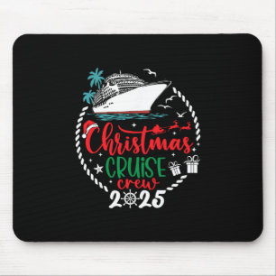 Tapis De Souris Équipage de Croisière de Noël 2025 Xmas Pyjamas de