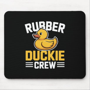 Tapis De Souris Équipage Rubber Duckie Canard Drôle Animal Mignon