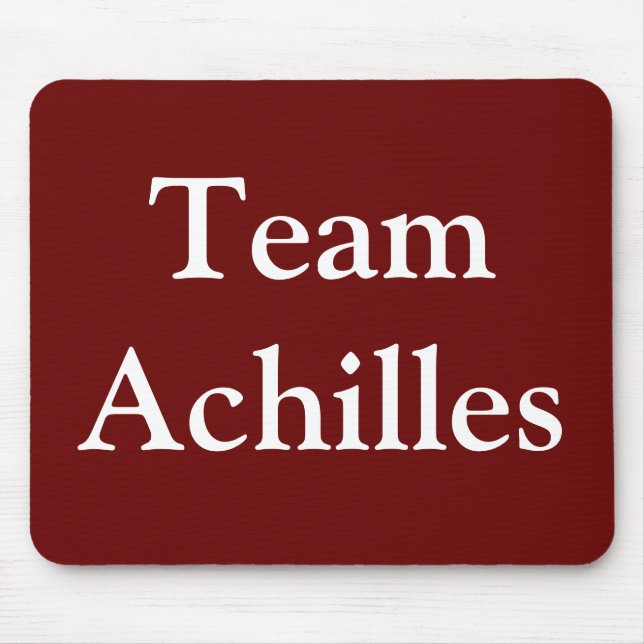 Tapis De Souris Équipe Achilles (Devant)