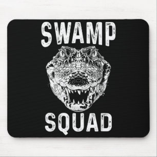 Tapis De Souris Équipe Alligator des Marais Amoureux de Reptiles G