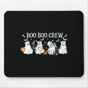 Tapis De Souris Équipe boo boo infirmière halloween infirmière drô