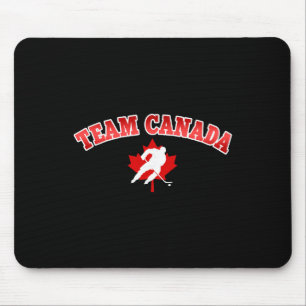 Tapis De Souris Équipe Canada Fierté Voyage Vacances Sports Hockey
