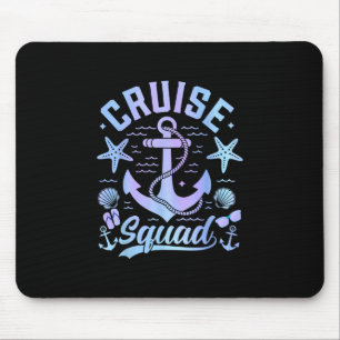 Tapis De Souris Équipe Croisière 2026 Voyage en bateau de croisièr