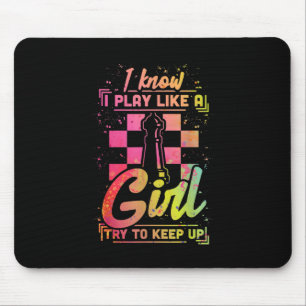 Tapis De Souris Équipe cycliste Chess Women Queen Chessfield
