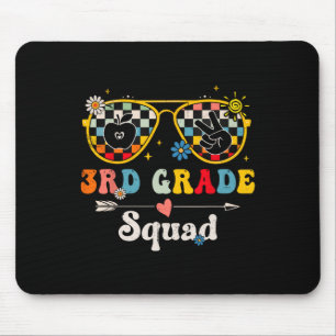 Tapis De Souris Équipe de 3e année Cute enseignant Super Retour T