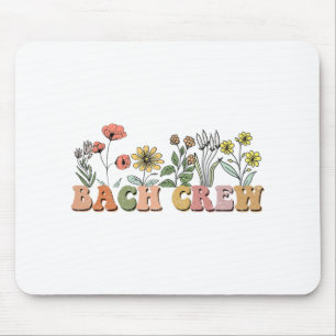 Tapis De Souris Équipe de Bach de fleurs sauvages Enterrement de v