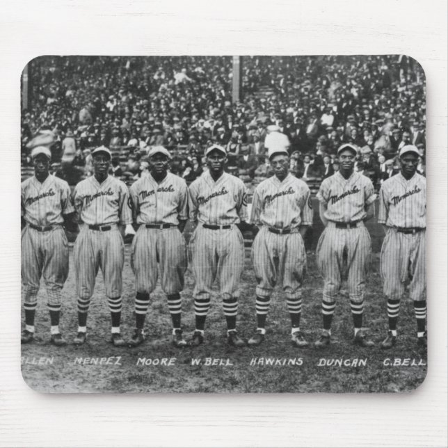 Tapis De Souris Équipe de baseball de monarques de Kansas City, (Devant)