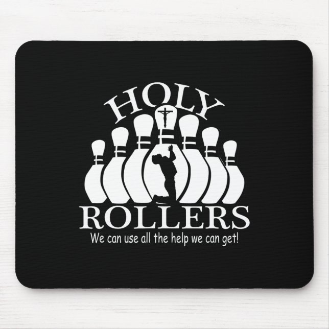 Tapis De Souris Équipe de Bowling de jumelage des St-Rollers (Devant)