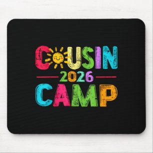 Tapis De Souris Équipe de camp de cousins 2026 vacances d'été plag