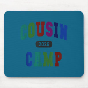 Tapis De Souris équipe de camp de cousins de l'université 2026 réu