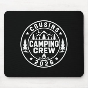 Tapis De Souris Équipe de camping Cousins 2026 Camp d'été Hommes F