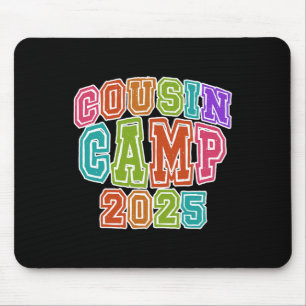 Tapis De Souris Équipe de camping des cousins 2025 Printemps Break