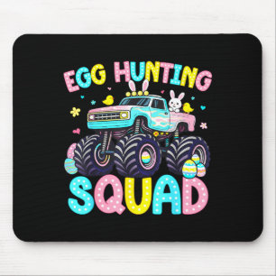 Tapis De Souris Équipe de chasse aux œufs pour enfants garçons fil