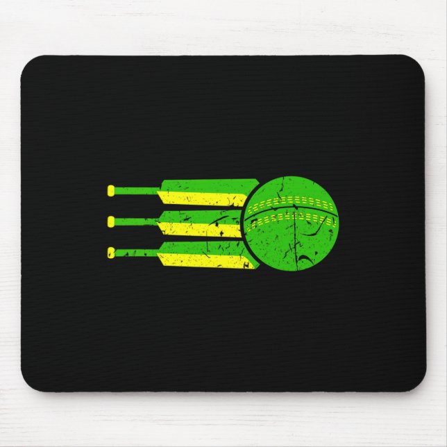 Tapis De Souris Équipe de cricket Australie Couleurs Athlète Austr (Devant)
