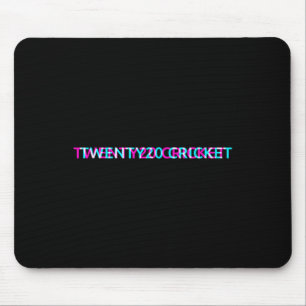 Tapis De Souris Équipe de cricket Twenty20 Maillot universitaire S