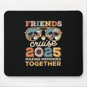 Tapis De Souris Équipe de croisière 2025 Amis Correspondants Créat
