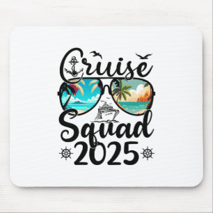 Tapis De Souris Équipe de croisière 2025 Été Vacances Correspondan