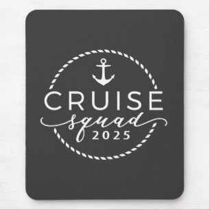 Tapis De Souris Équipe de croisière 2025 tenue de correspondance f