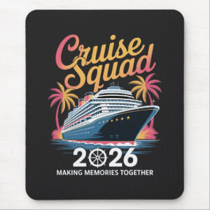 Tapis De Souris Équipe de croisière Vacances d'été 2026