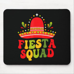 Tapis De Souris Équipe de fête Cinco De Mayo Famille Tenue Assorti